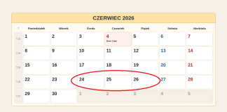 Harmonogram zajęć w dniach 24-25.06.2026r i zakończenie roku szkolnego!