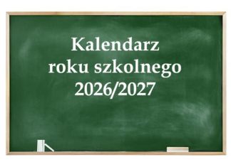 Kalendarz roku szkolnego 2026/2027